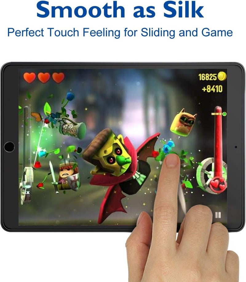 Mothca Matte Glass Screen Protector for iPad Air 3(2019) 10.5-inch & iPad Pro 10.5"(2017)[NOT Privacy] Anti-Glare & Anti-Fingerprint No Dazzling 9H Hardness Tempered Glass Film, Smooth as Silk - Image 2